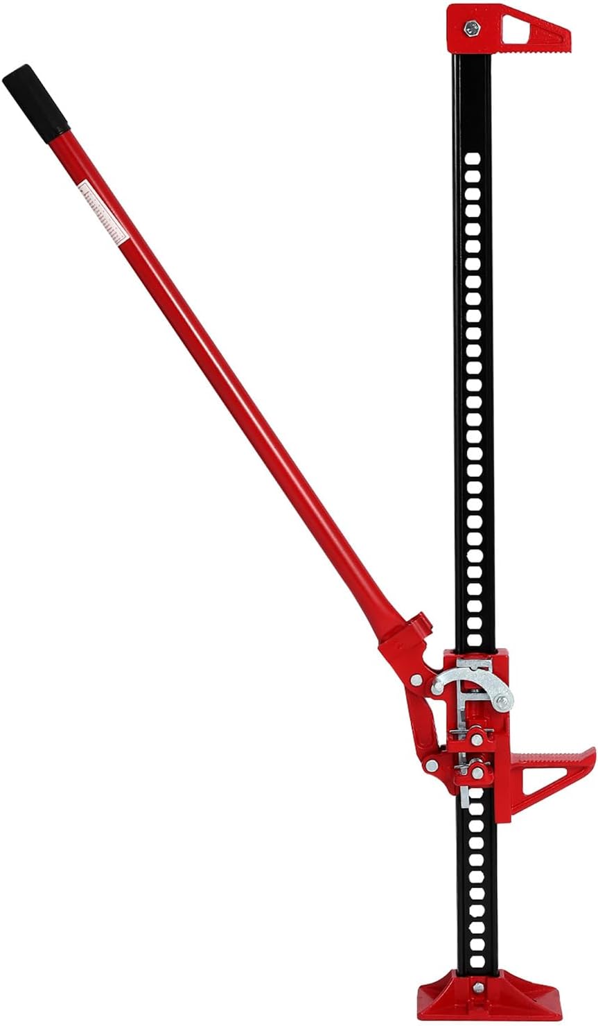 48" Farm Jack 3 Ton Heavy Duty, Hi-Lift Off Road Jack for Truck SUV Tractor - 7000LB Capacity, Ratcheting Lift 5.12-41.14"