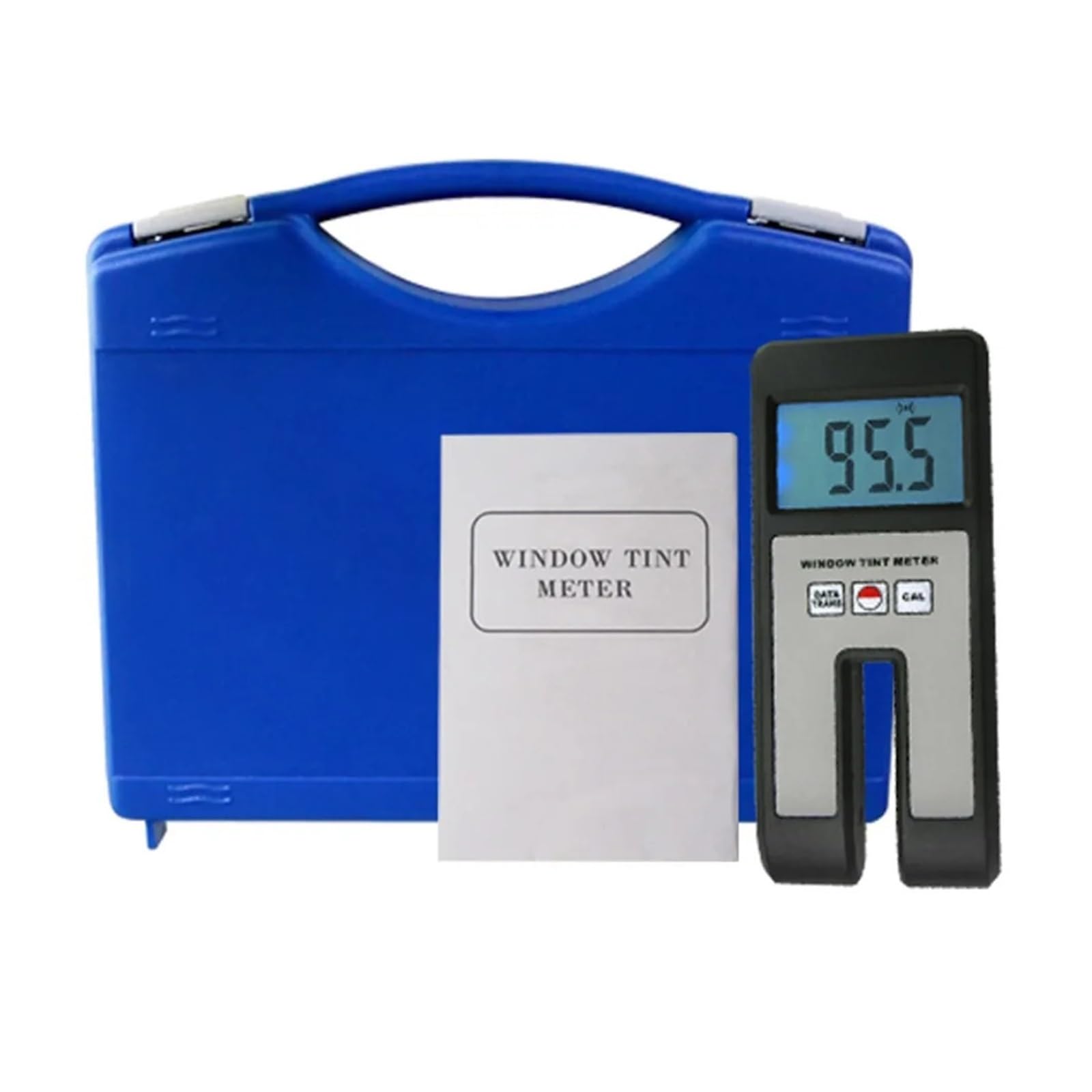 Medidor de tinte para ventanas Tinte de ventana Digital 0~100% rango de transmisión de luz transmisión de luz película de vidrio medidor de plástico de plexiglás Consumo de energía ultrabajo