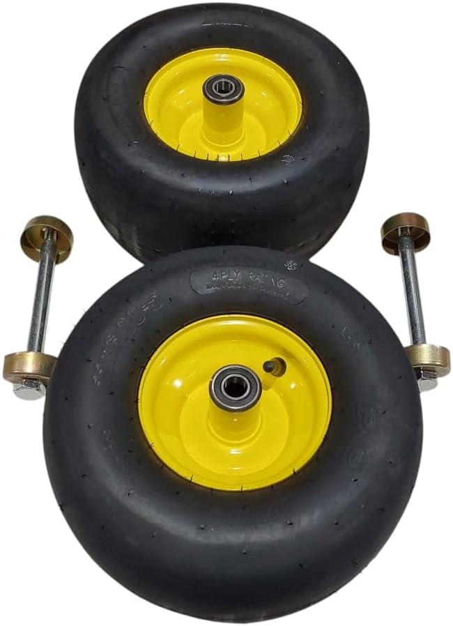 Proven Part 2 Pack 11x6-5 Air Filled Tires Fit John Deere Z330R With Rim Bearings UC29107 AUC18343 M147544