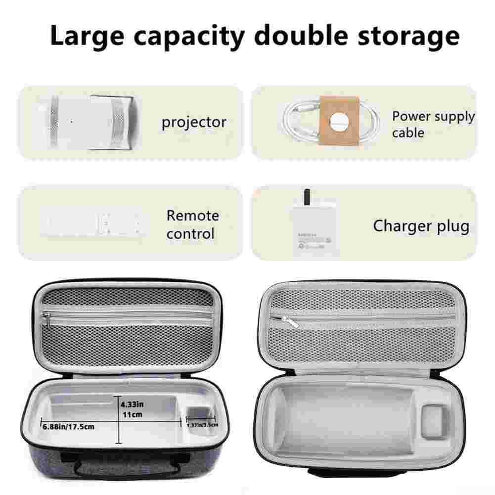Custodia EVA Proiettore per samsung Impermeabile Nera Custodia