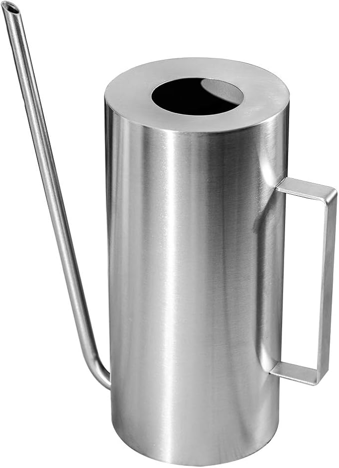 SYAYVO Watering Can Stainless Steel Long Spout Watering