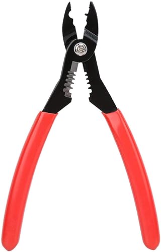 Pelacables, 4 en 1 multipropósito 12-20 AWG electricistas alicates empalmador de alambre pelacables, herramienta profesional de crimpado de cables