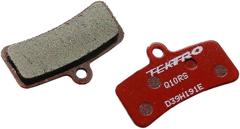 Q10RS Brake Pads - 4 Piston Resin - Pair - Red (BA4052)