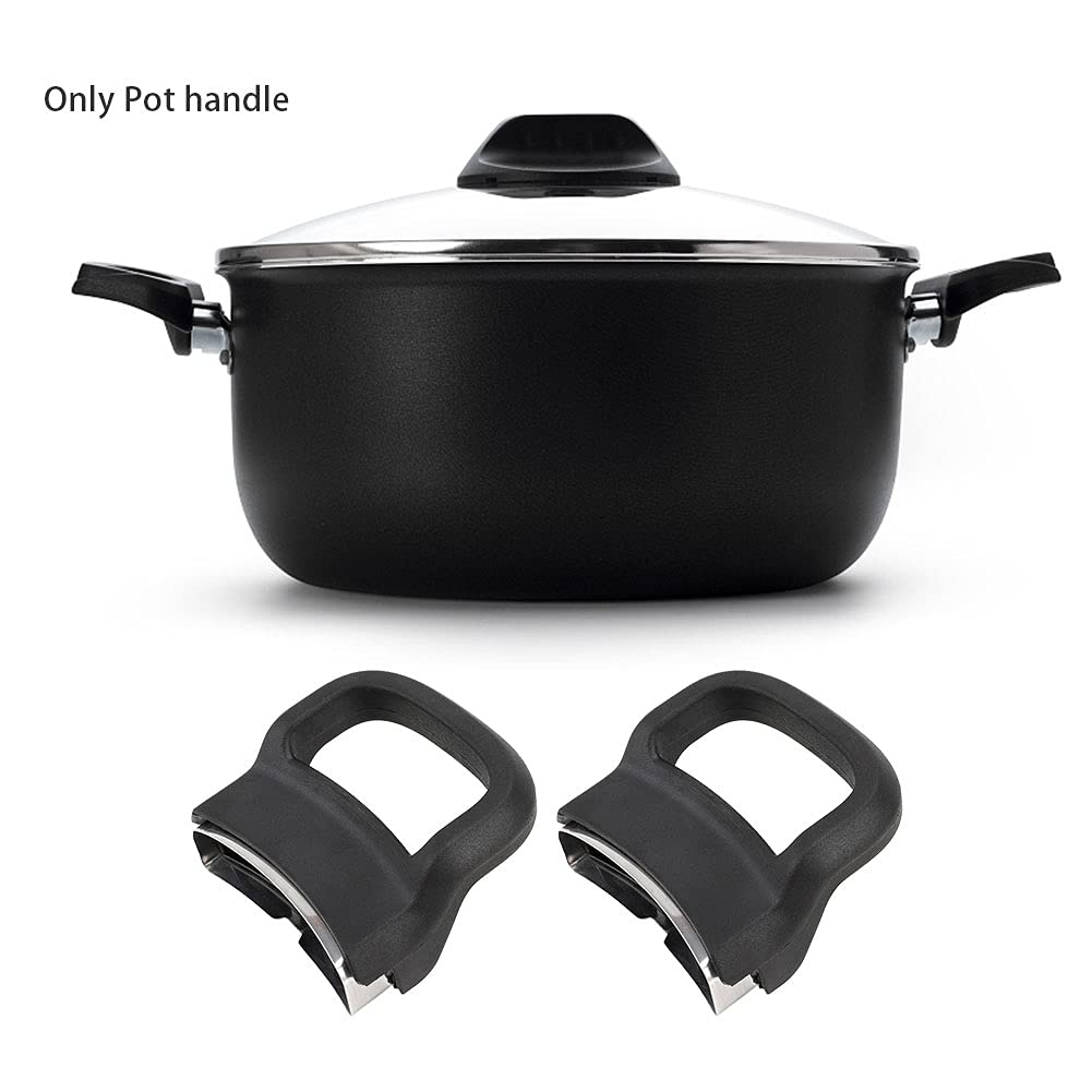 2 Poignées De Rechange Pour Marmite à Lait – Bakélite Résistante à La Chaleur, Bord Inox – Faciles à Installer - 9