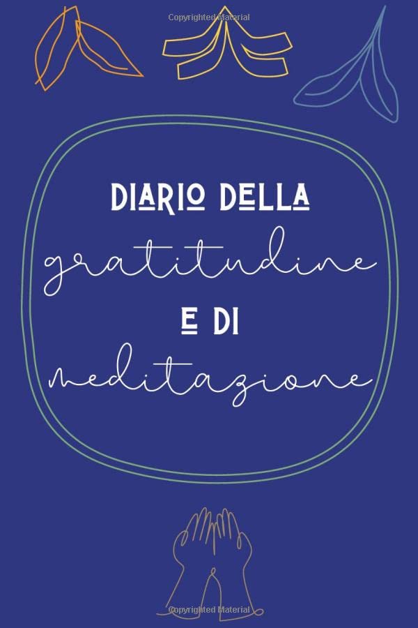 Diario della gratitudine e di meditazione: diario 5 minuti al giorno con ruota delle emozioni inclusa | Quaderno della gratitudine | Diario della ...