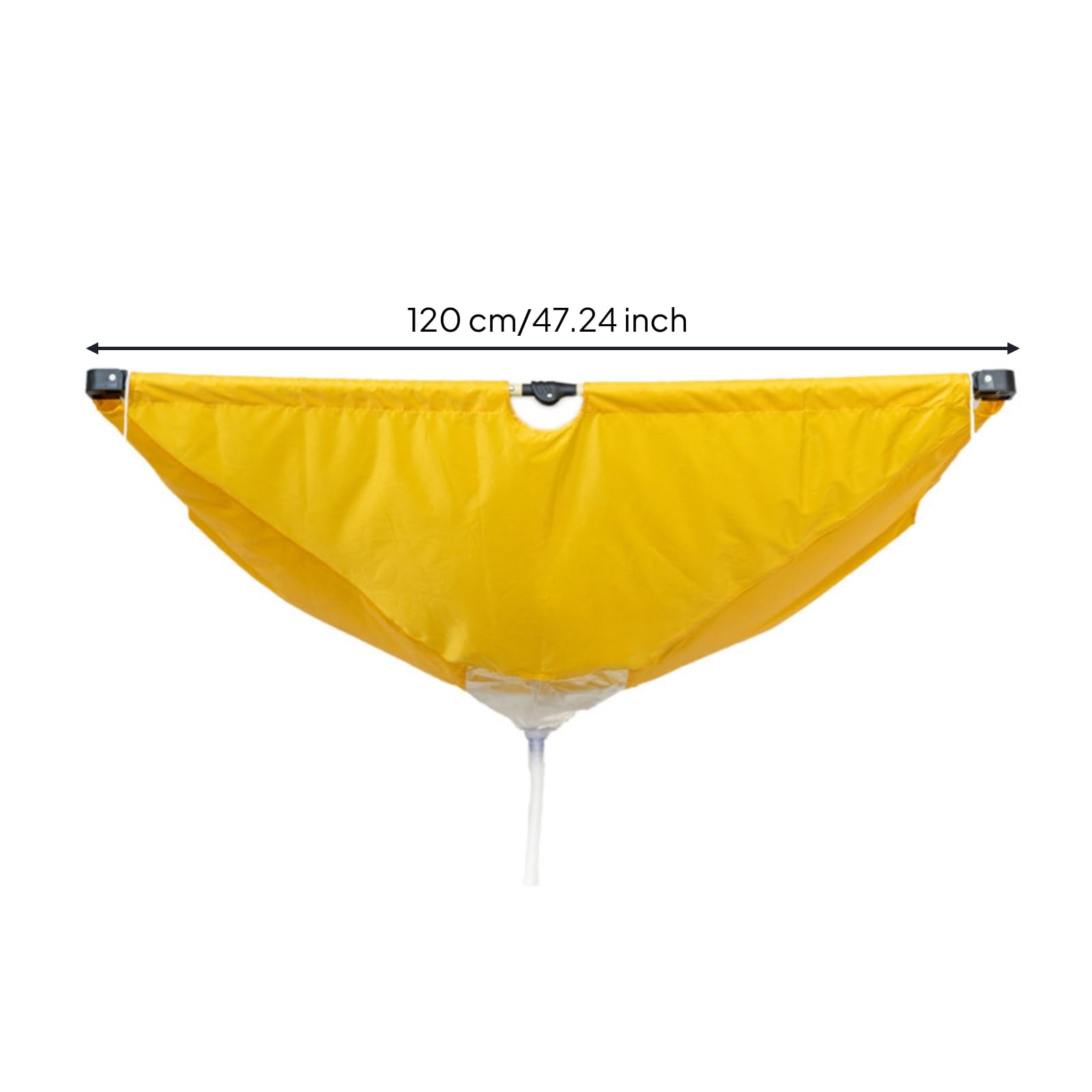 Cubierta Limpieza Acondicionado Impermeable Funda Protectora Lavado Acondicionado con Tubo Plegable para Técnicos, Oficina