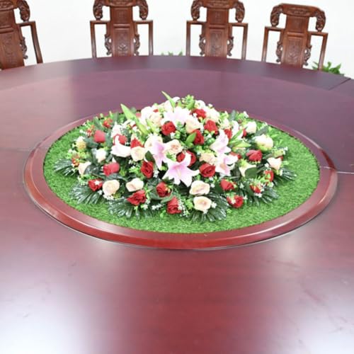 Tapis de gazon synthétique vert Hemobllo pour déco de table