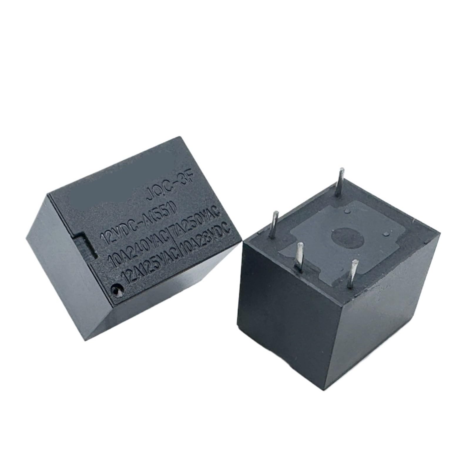 YZWRWRMKTB 1pc JQC-3F 12VDC-A(551) (T73A-10A) Relay 4pins