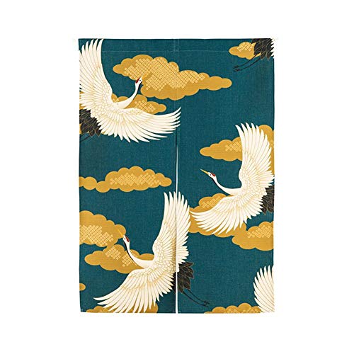 P Cortina Japonesa para Puerta, Tapiz Medio Abierto, 33.5