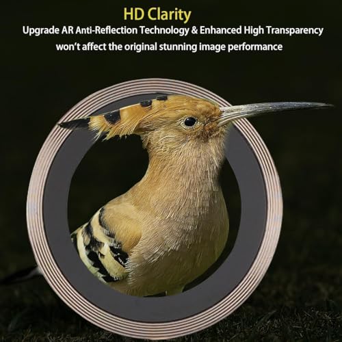 Image of Camera Lens Protector Compatible with Galaxy S24 Ultra | 9H Tempered Glass Camera Lens Guard | HD Clear Scratch Resistant Lens Cover | Case Friendly | Easy Installation Gold