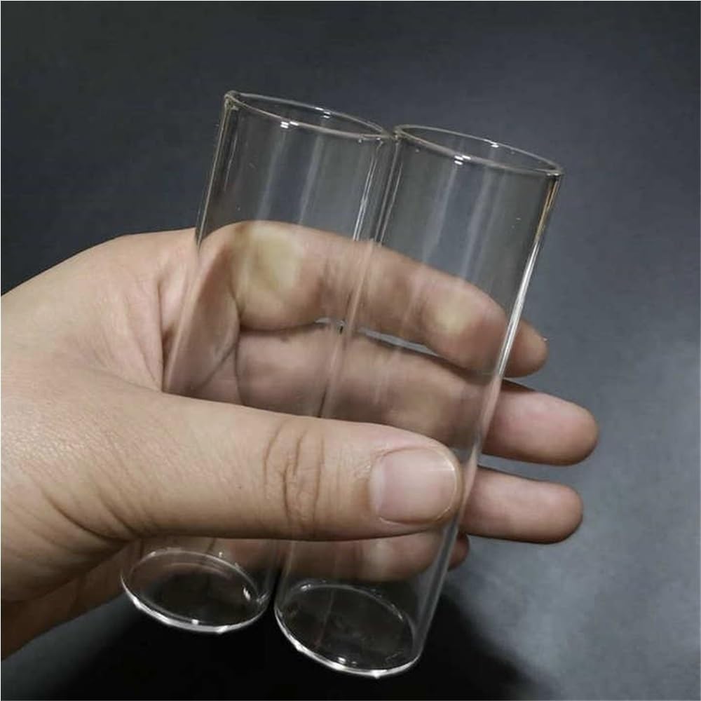 Tubos de almacenamiento de muestras Tubos de ensayo vidrio borosilicato 60 x 150 mm diámetro exteri0r y largo, fondo plan0, 1 unidad