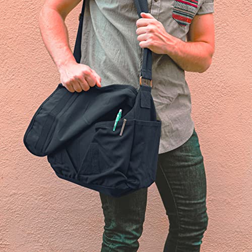 Image of Sweetbriar Classic Messenger Bag - Vintage Canvas Shoulder Bag for All-Purpose Use