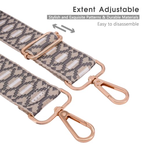 Image of Replacement Purse Strap Shoulder Strap Adjustable Crossbody Strap for Women Crossbody Wide Shoulder Bag