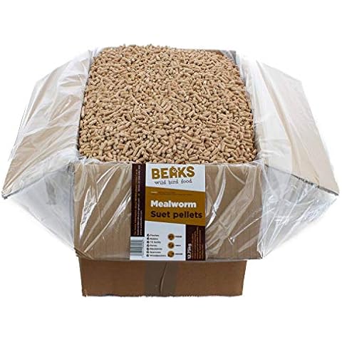 BEAKS wild bird food Mealworm Suet Pellets 12.75kg Box free p&p Cover