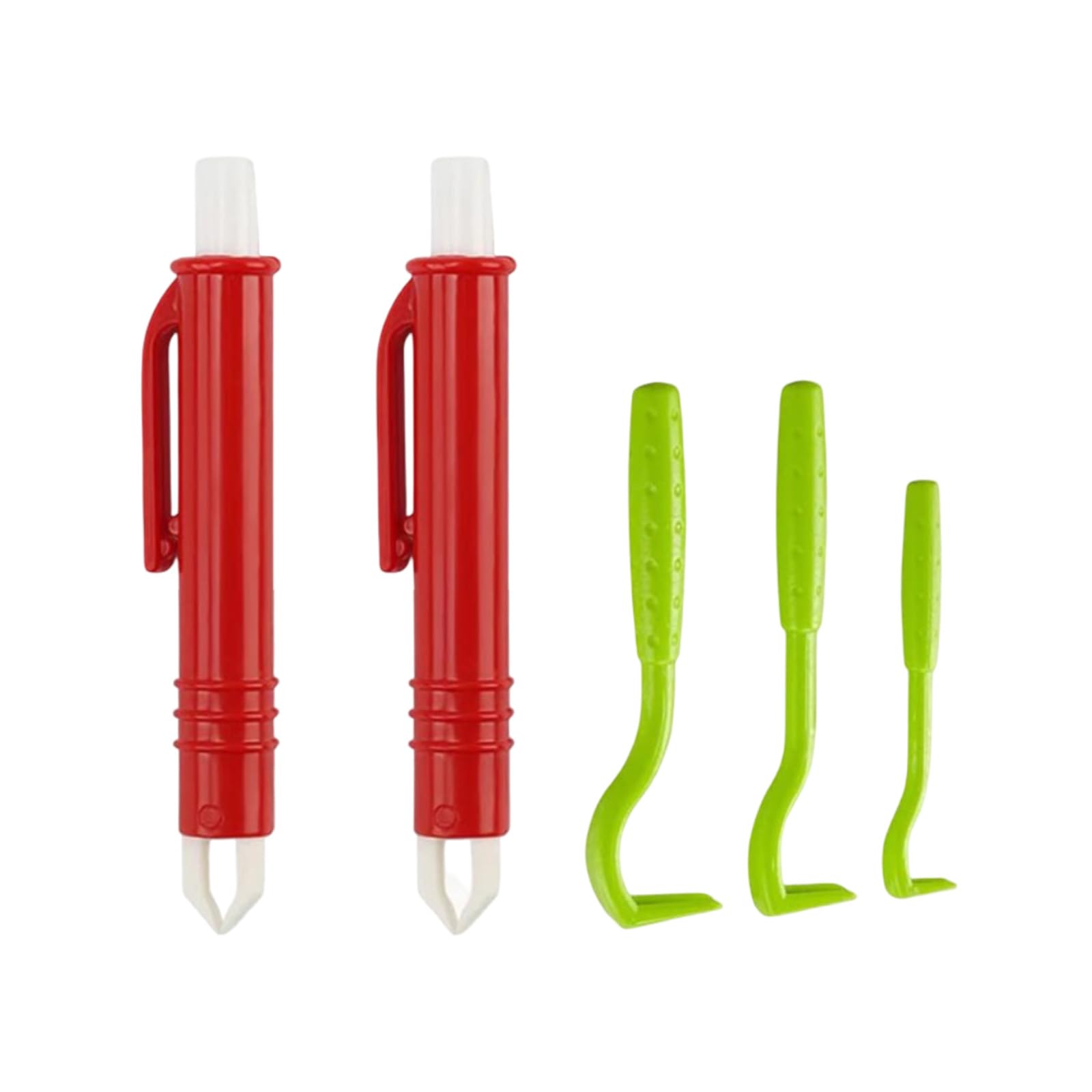 3-in-1 Tick Removal Kit - Includes 3 Hook Tools + 2 Precision Tweezers for Safe Tick Removal on Dogs Cats & Humans
