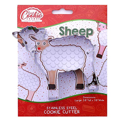 Sheep Cookie Cutter- Stainless Steel