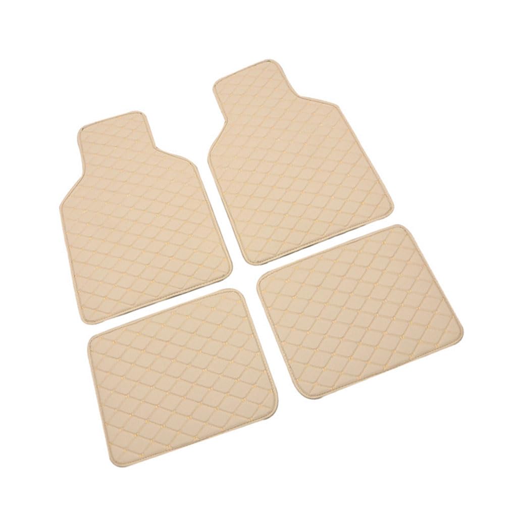 Tapis de voiture pour KIA Optima cuir beige moquette auto robuste