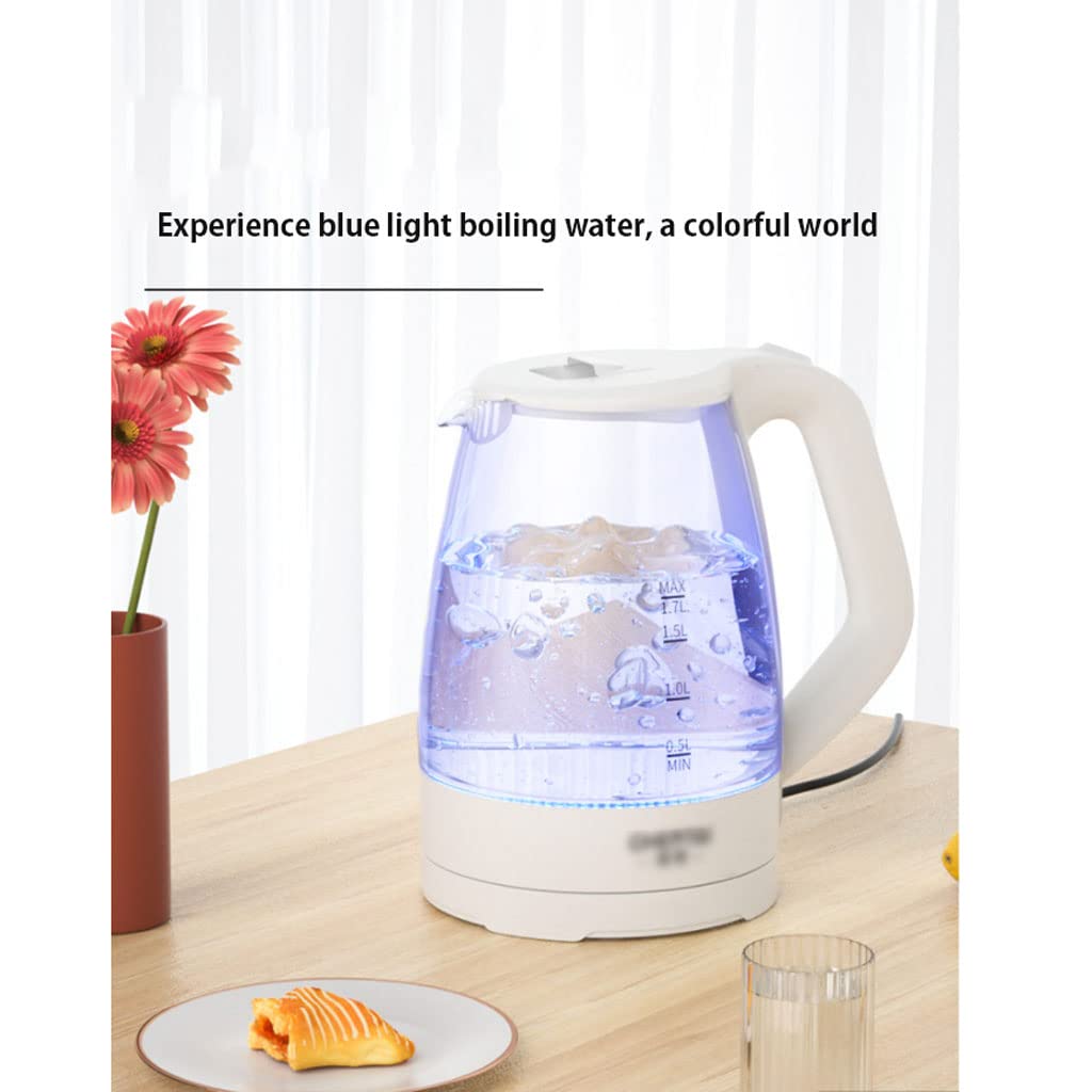 Amazon | 電気ケトル おしゃれ 1.7 リットル ガラス製電気ケトル