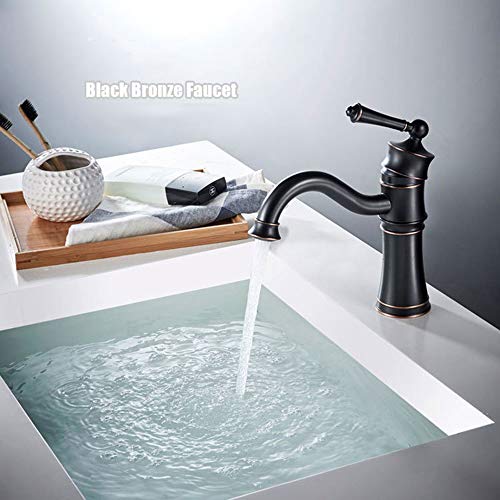 Mitigeur de lavabo eau chaude froide avec bec orientable 360