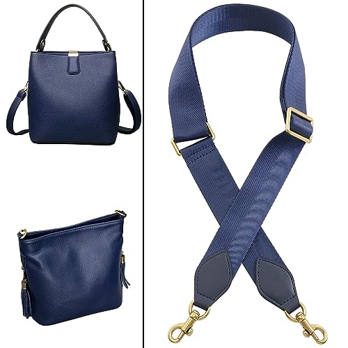 Image of Purse Strap Replacement Crossbody Handbag Stripe Wide Adjustable