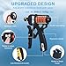 Grip Strength Tester Trainer and Dynamometer with Case, Hand Grip Strengthener Gripper, Forearm Strengthener, Premium Adjustable Hand Exercisers for Sports, School, and Home Use