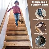 Zoom IMG-1 homwiz tappetini per scale antiscivolo Zoom IMG-1 homwiz tappetini per scale antiscivolo