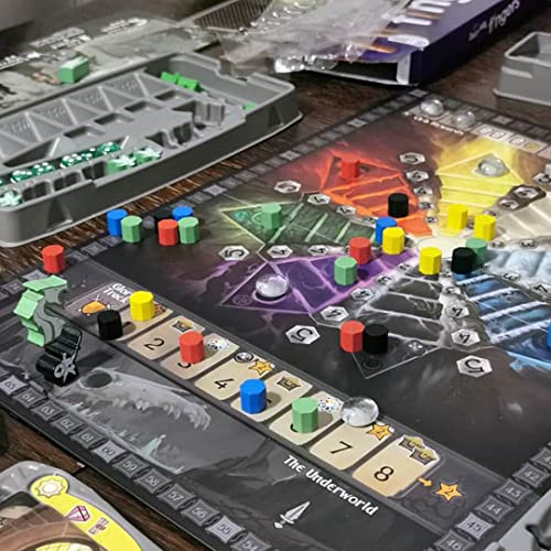 Image of Dwellings of Eldervale Board Game - Standard Edition | Strategy, Adventure, and Fantasy for 1-5 Players | Ages 14+