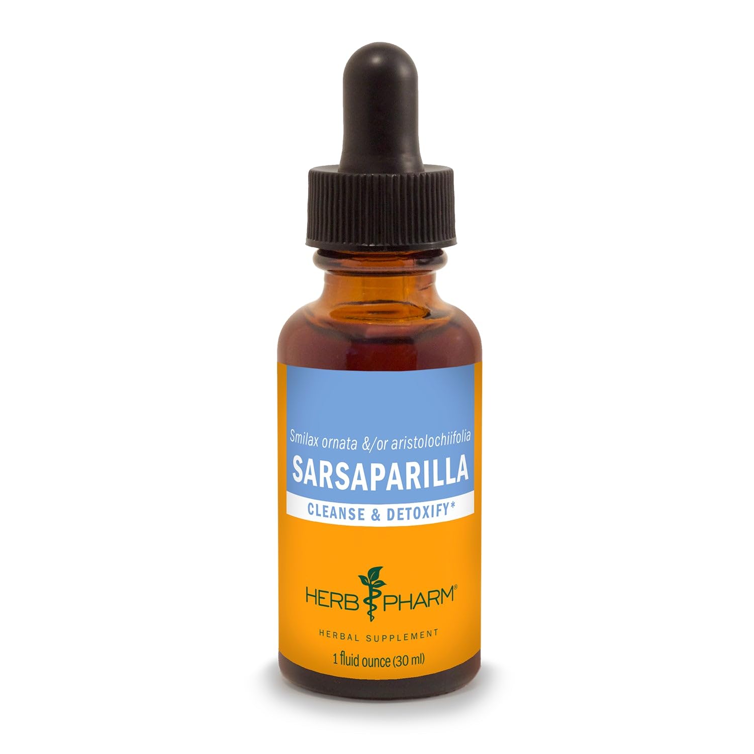 Herb Pharm Sarsaparilla Liquid Extract for Cleansing and Detoxification - 1 Ounce