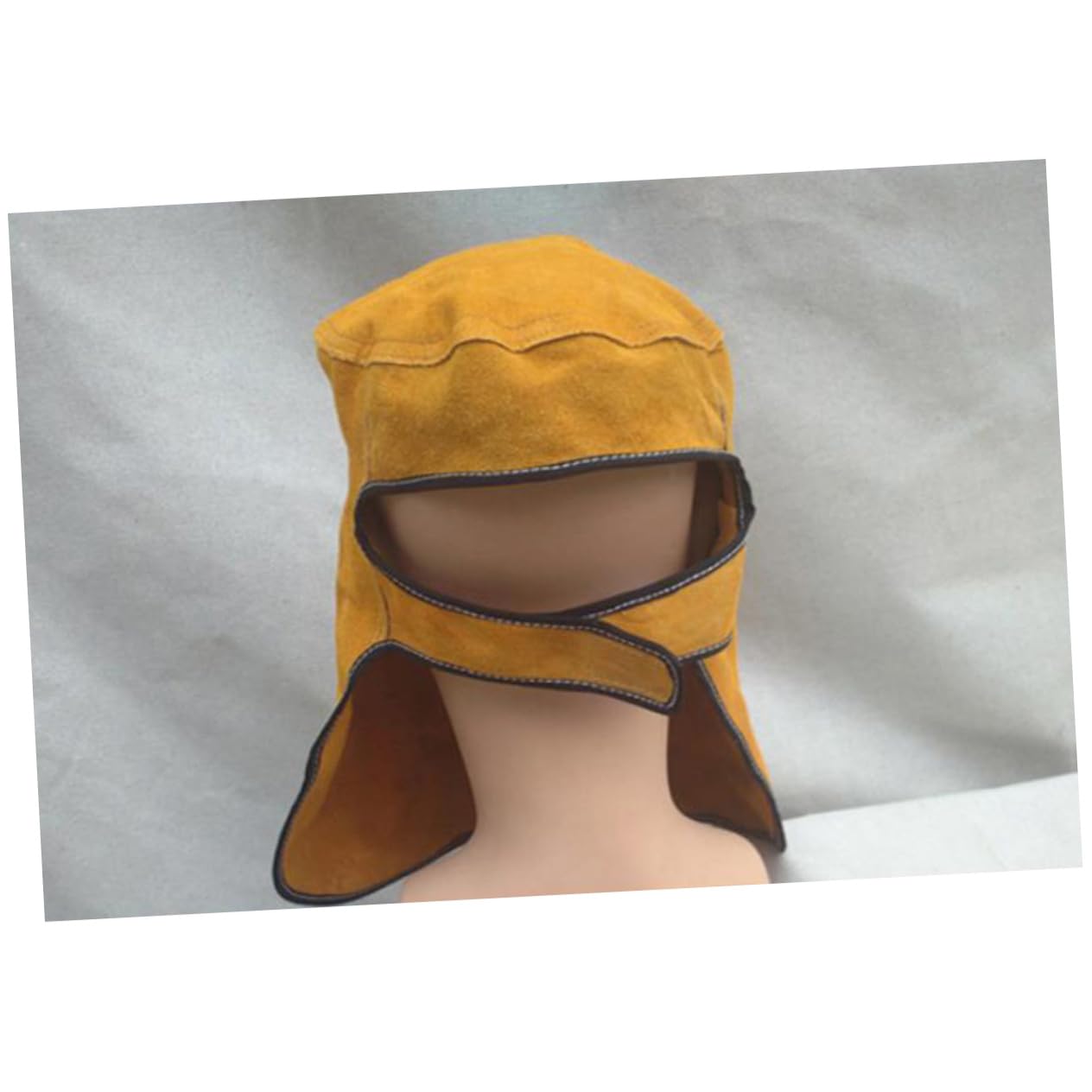 Casco de Soldadura con Pantalla de Soldar y Oscurecimiento Automático, Máscara de Soldadura Ergonómica de Cuero de Vaca Plegable con Ajuste de Tamaño para Corte y Molienda