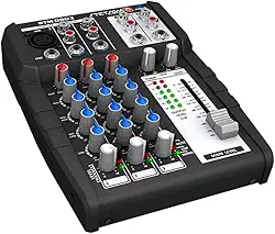 Mesa De Som Stetsom 12V STM0803 3 Canais 4 Eq Band