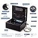 Viking Security Safe VS-12LSX Heavy Duty Mechanical Simplex Lock Two Gun Safe 2 Handgun Capacity Pistol with Security Cable Lock