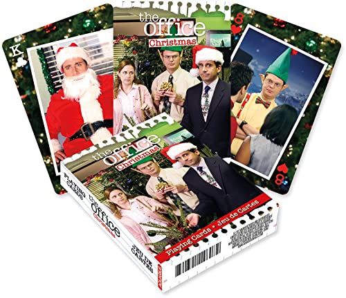 AQUARIUS naipes de póker edición Navidad The Office