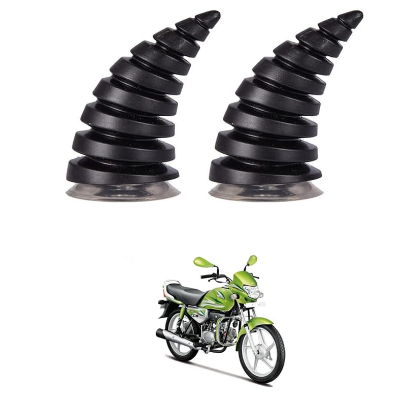 LOVMOTO 2 Pcs Helmet Devil Horns with Suction Cups - Motorcycle Helmet Devil Horn Decoration Car Roof Ornament 3D Car Hood Stickers Bike Ski Motorcycle Comfortable with HF Del-uxe Ec-o-image-17
