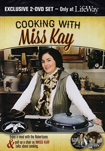 Cooking With Miss Kay (At The Table and The Commander's Kitchen 2 DVD set)