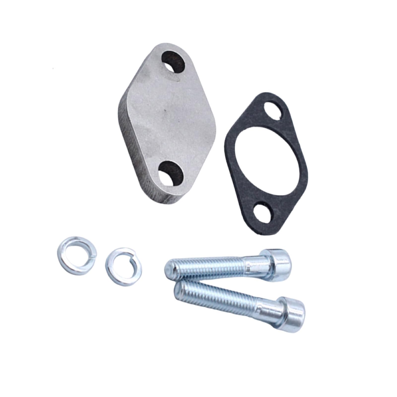 Valvola EGR Alfa GT Kit Blocco Valvola EGR Per Alfa GT | 2 Pezzi Con Guarnizioni | Acciaio Inossidabile Kit Blocco EGR