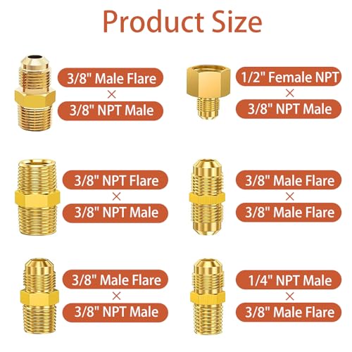 36 FT Propane Hose Extension-High Pressure Braided Gas Line Hose Propane Conversion Kit for BBQ Grill, Fire Pit, Heater (36FT) by Samplife - Image 3