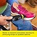 Kärcher Shoe!Cleaner SE 3 Compact, SE 4, 5, 6, Original Accessories for Kärcher Vacuum Cleaners, Cleaning Sports, Leisure and Outdoor Shoes, Drip-Free, Soft Bristles, Flush Function