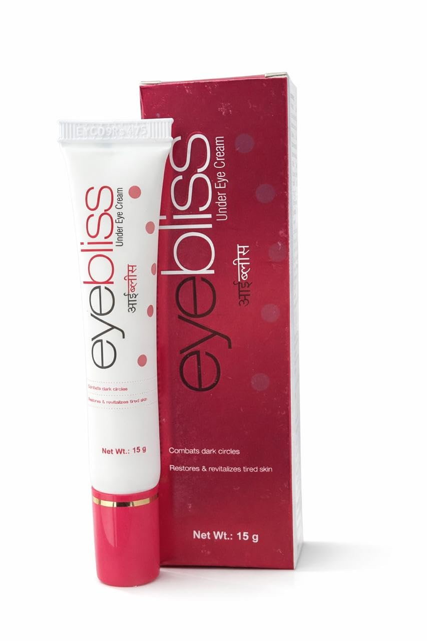 Eye-bliss Under Eye Cream | For Dark Circles | For All Skin Type| Skin Revitalizing Formula | Revitalises the skin and reduces puffiness - 15gm (Pack of 1)-picture-48