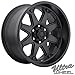 17X9 42129 Ultra 198B Bolt Satin Black Wheels