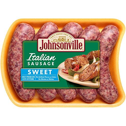 Johnsonville, Sweet Italian Sausage, 19 oz