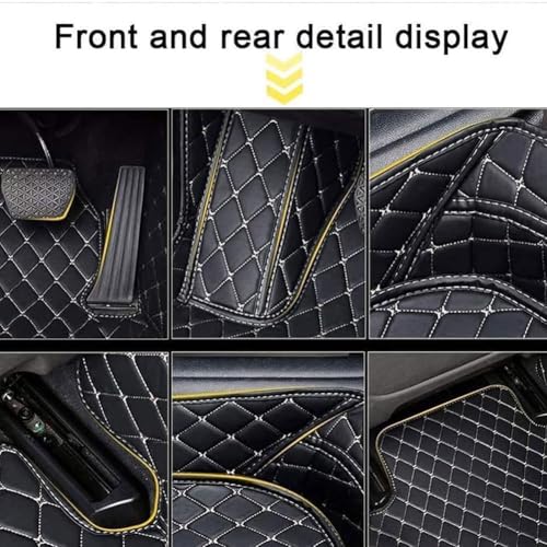 Tapis de sol auto cuir couverture complète VW Tiguan Allspace 2017-2024