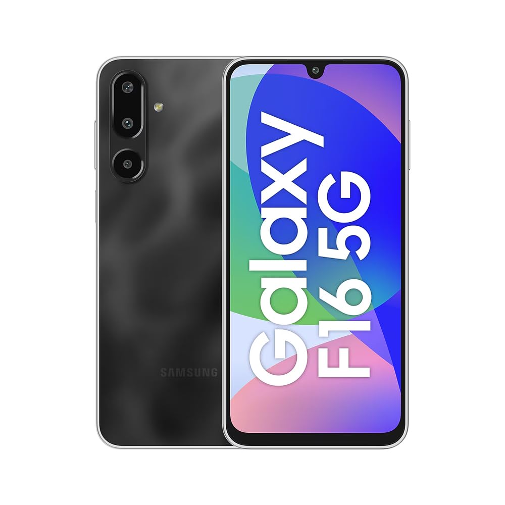 Samsung Galaxy F16 5G, Bling Black (6GB, 128GB) Samsung Galaxy F16 5G, Bling Black (6GB, 128GB)