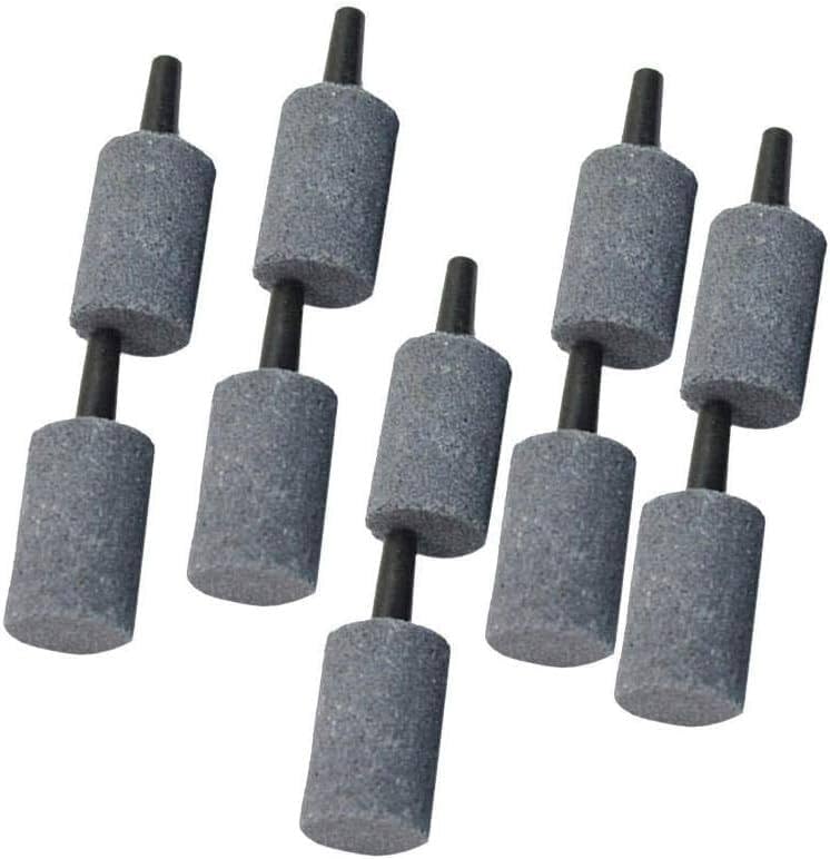 Bomba de tanque de peces de acuario, placa de oxígeno hidropónico, bomba de aire, aireador de piedra de burbujas, piedra de aire, piedra de burbujas