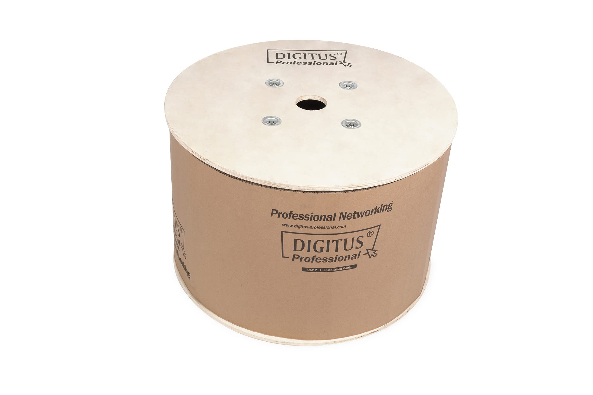 Digitus - Bulkkabel - 250 m - 5 mm - SFTP, PiMF -Cat.7 Rohkabel - IEEE 802.3an/IEEE 802.5 - halogenfrei, Riser, robust, campus - orange, RAL 2000 (DK-1743-VH-250)