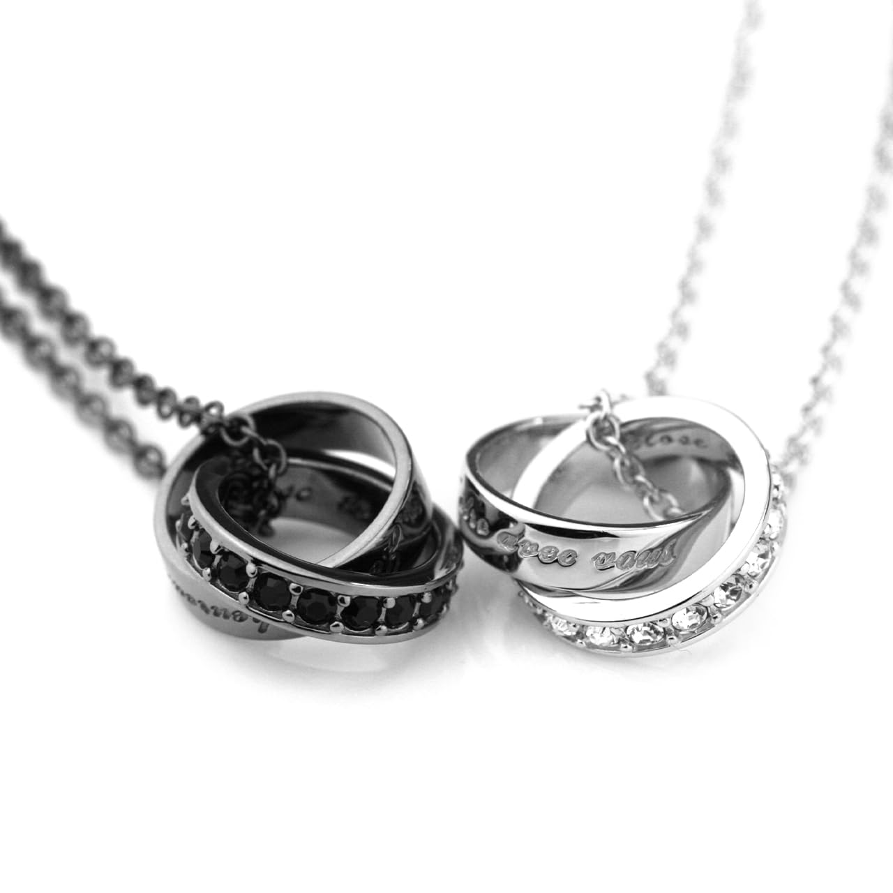 Amazon | [クローストゥーミー] ペアネックレス シルバー （SN13-113