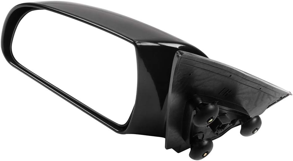 Manual Folding Heated Black Driver Side Mirror Compatible with 2006-2010 for HYUNDAI Sonata Left Side View Mirror Power Adjustment Textured