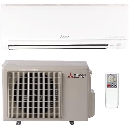 Mitsubishi 18,000 BTU SEER 18 Wall Mount Ductless Mini-Split Inverter Cool & Heat Pump System 1.5 Ton Energy Efficient ~ NEW System
