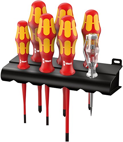 Wera 05006480001 Kraftform Plus Serie 100 Rack 160is Screwdriver Set (7 Piece)