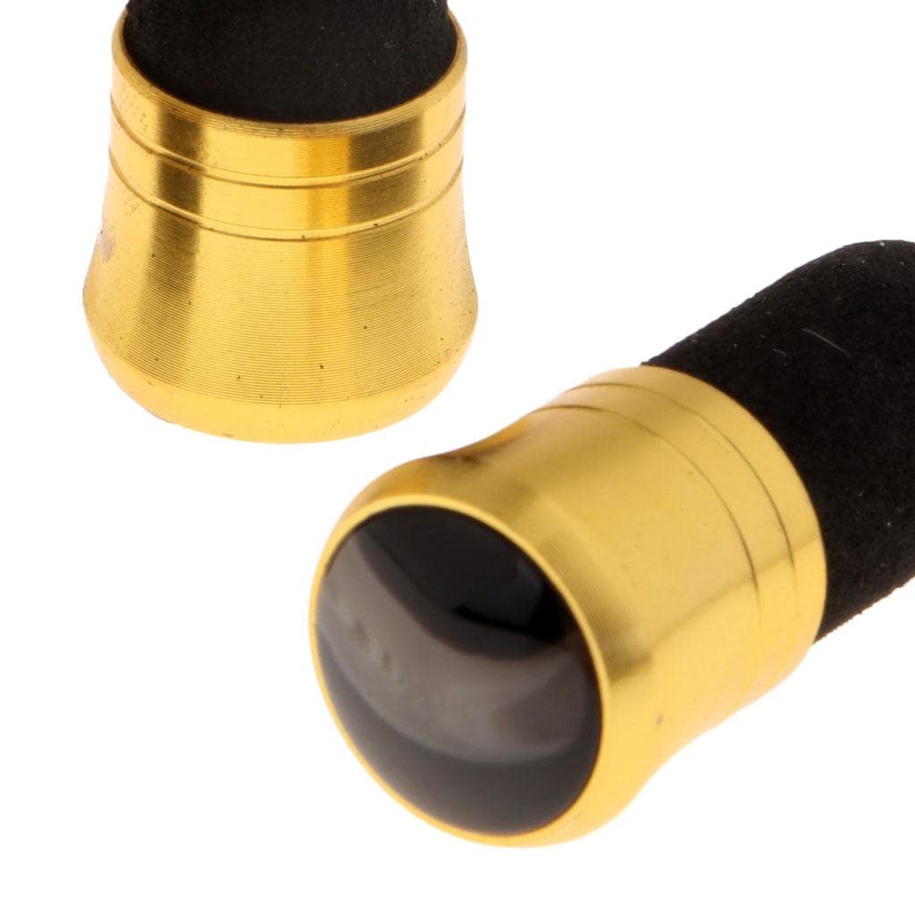 RNXRZANK 5pcs Fishing Rod Pole Butt Caps Front Cover Stopper Plug End Protector, 05