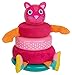 Oops Mr Jerry Roly-Poly Jouet empilable Multi-texturé Motif Chat Vibrant et Super Mignon